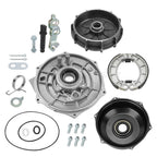 Rear Brake Drum Hub Plate Cover Kit for Honda Foreman 500 TRX500 (2005–2014)