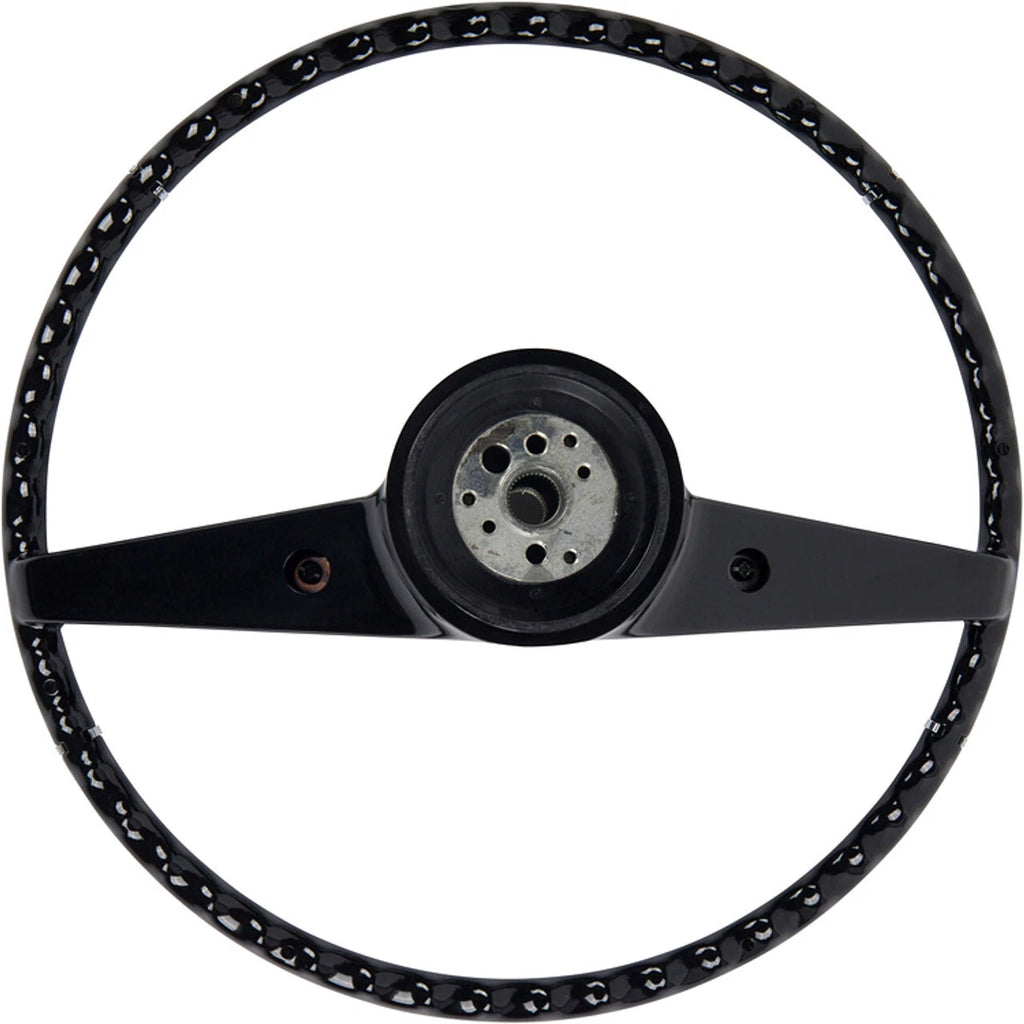 15" American Retro Steering Wheel with Horn Button Insert for 1962 Chevy Impala