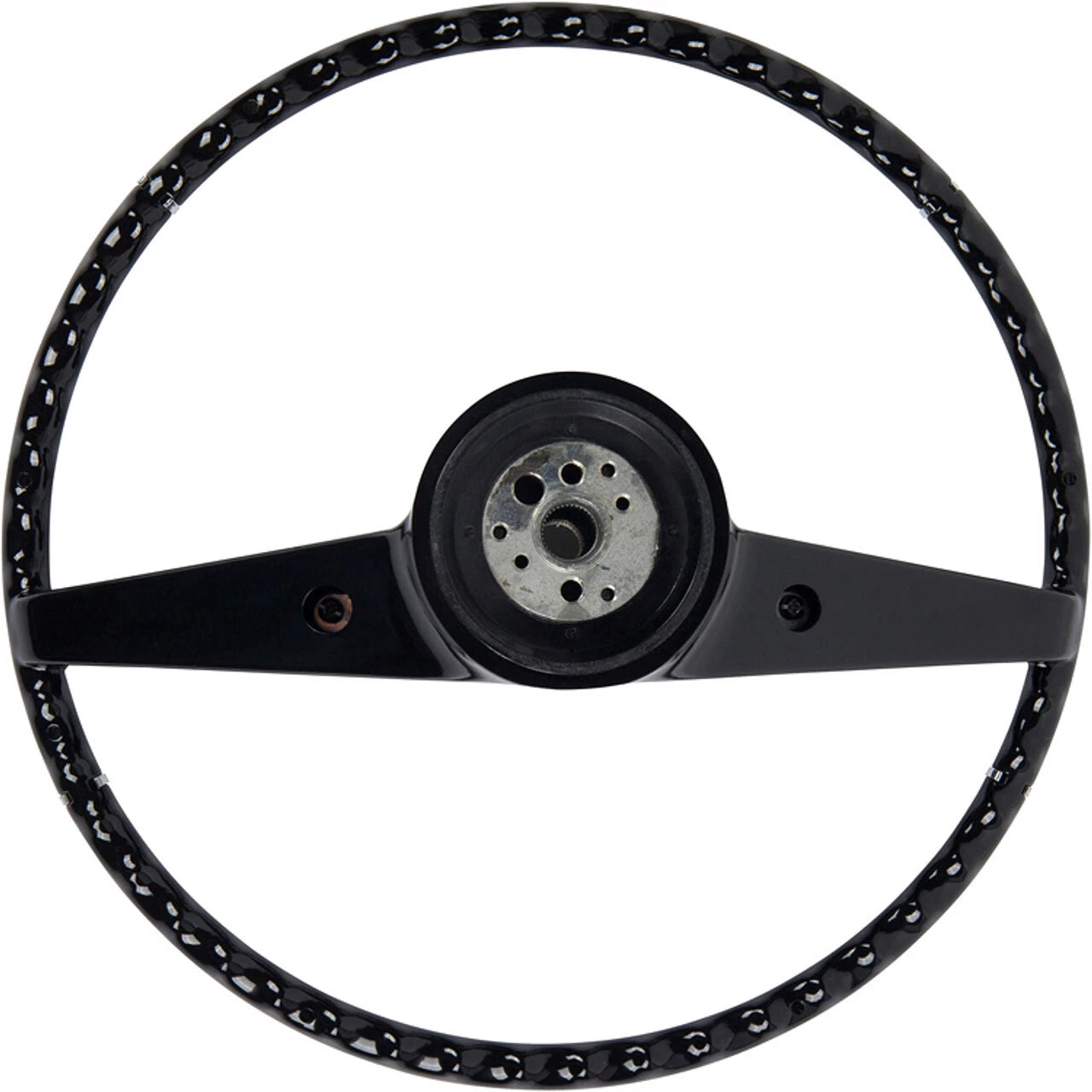 15" American Retro Steering Wheel with Horn Button Insert for 1962 Chevy Impala