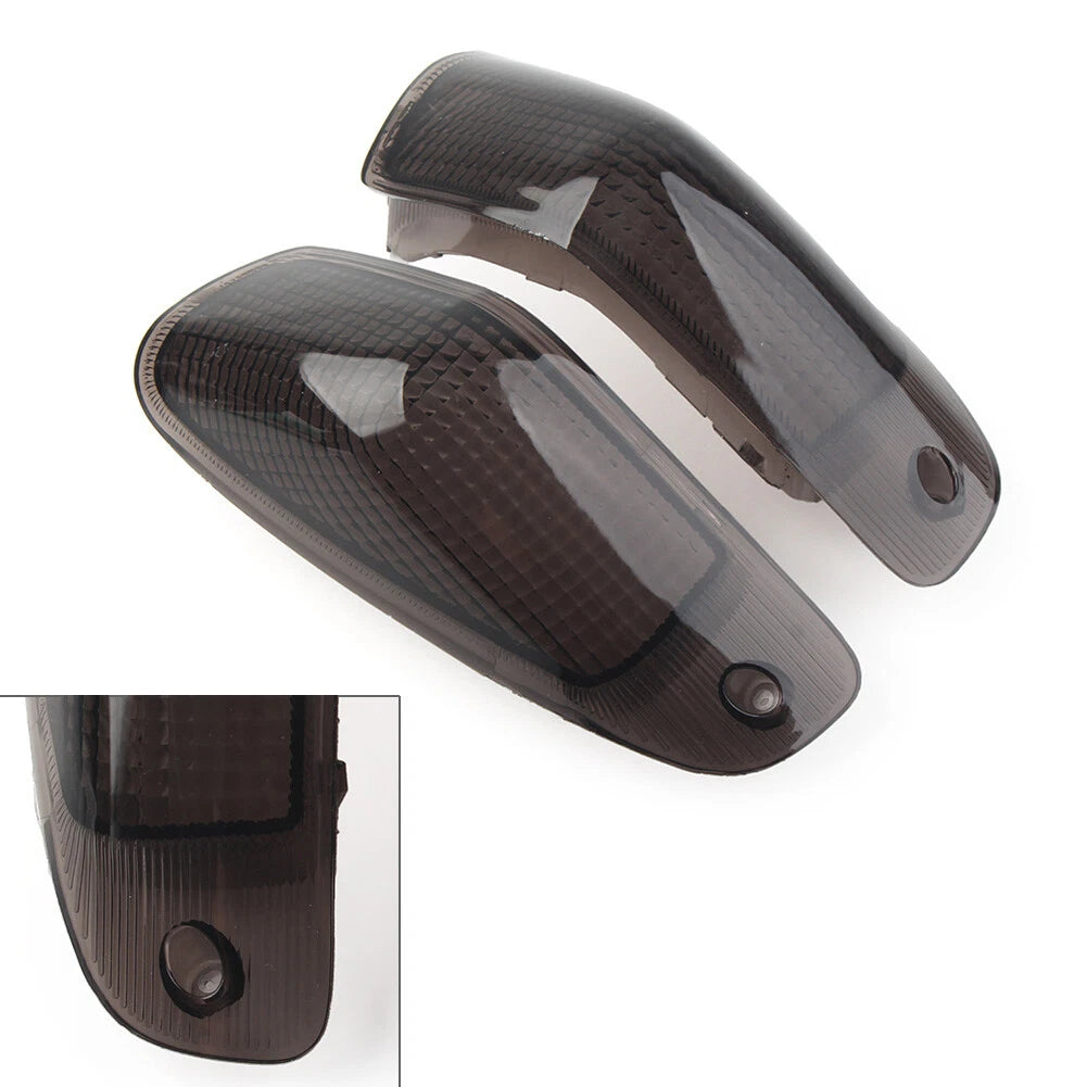 Smoke Front Turn Signal Indicator Lens for Kawasaki ZZR400 ZZR600 (1993–2008)