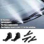 Windshield Washer Nozzle Set for Honda Accord (2018-2023)