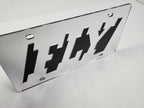 License Plate Frame Acrylic Emblem for Airplane Pilot RC Club (Universal)