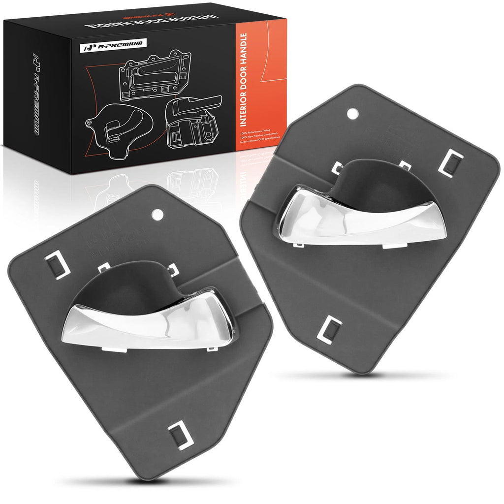 2X Front Interior Door Handle for Chevrolet Malibu (2004â2005) Chrome