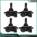 Set of 4 TPMS Tire Pressure Sensors for Dodge Jeep (68193586AC, 68105280AD) 433MHz
