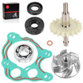 Water Pump Impeller Shaft Gear Bearing Seal Gasket for Honda CR500R (1986–2001)