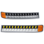 Set of 2 Polished Metal 3D Red Emblems for Ford Mustang (1996–2010)
