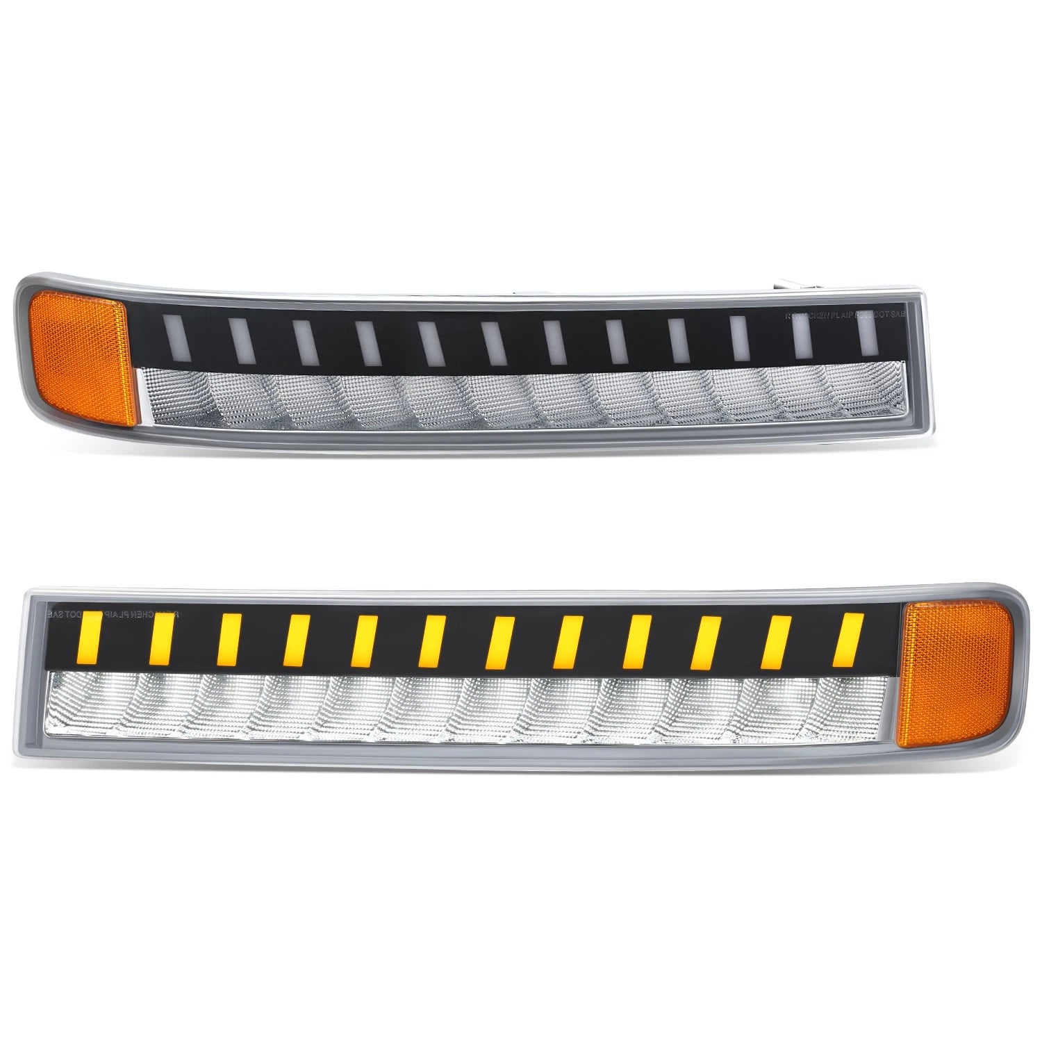 Set of 2 Polished Metal 3D Red Emblems for Ford Mustang (1996–2010)