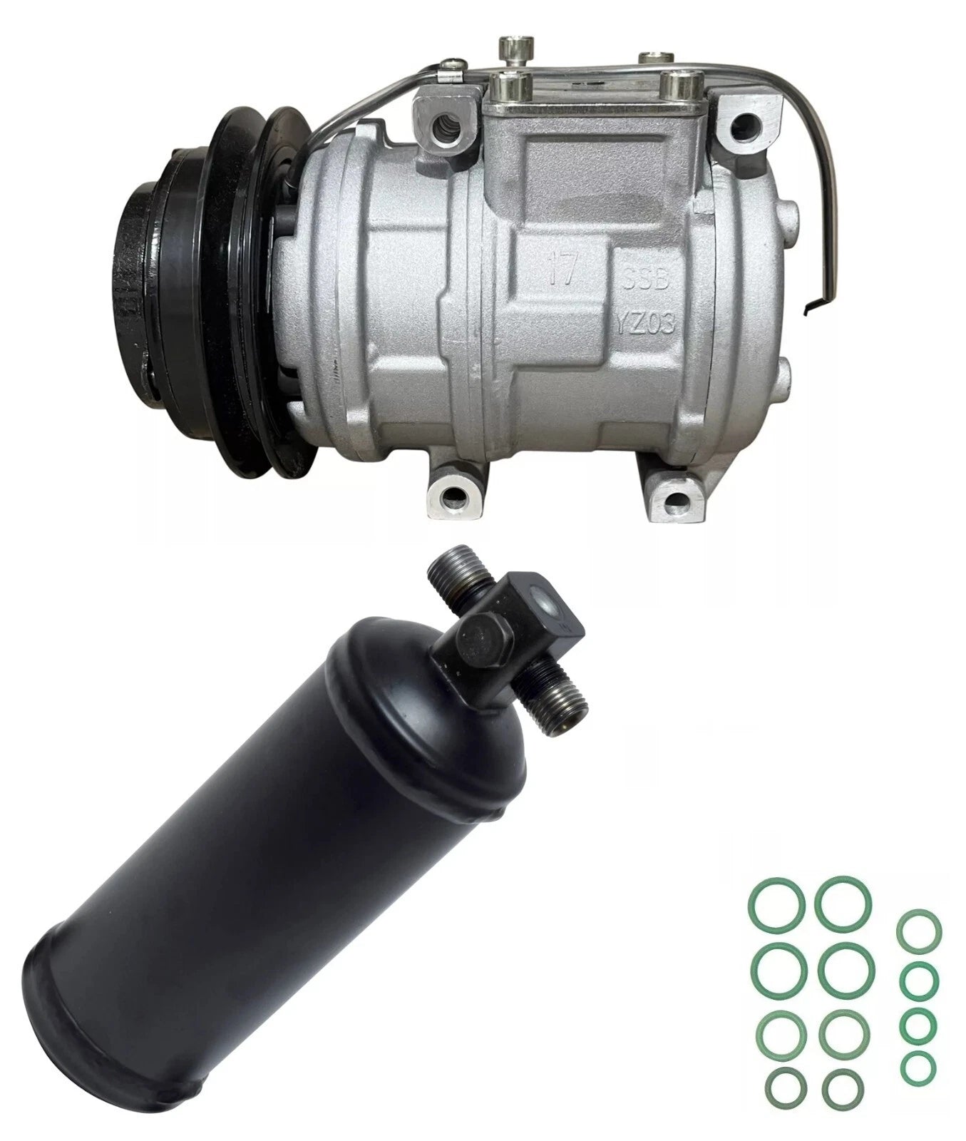 A/C Compressor Kit Replacement for Mazda MPV 3.0L V6 (1991–1999) Rear AC