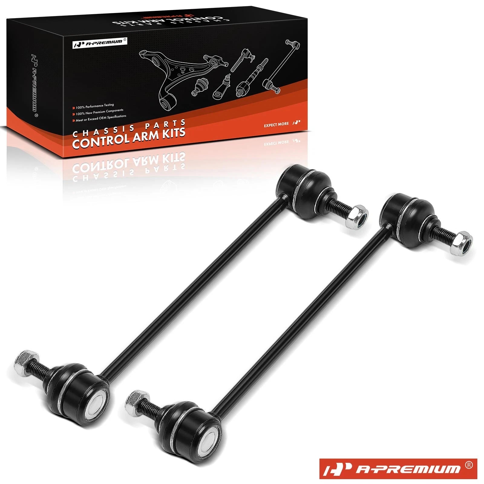 2X Front Sway Bar Links for Ford Contour Mercury Mystique (1995–2000)