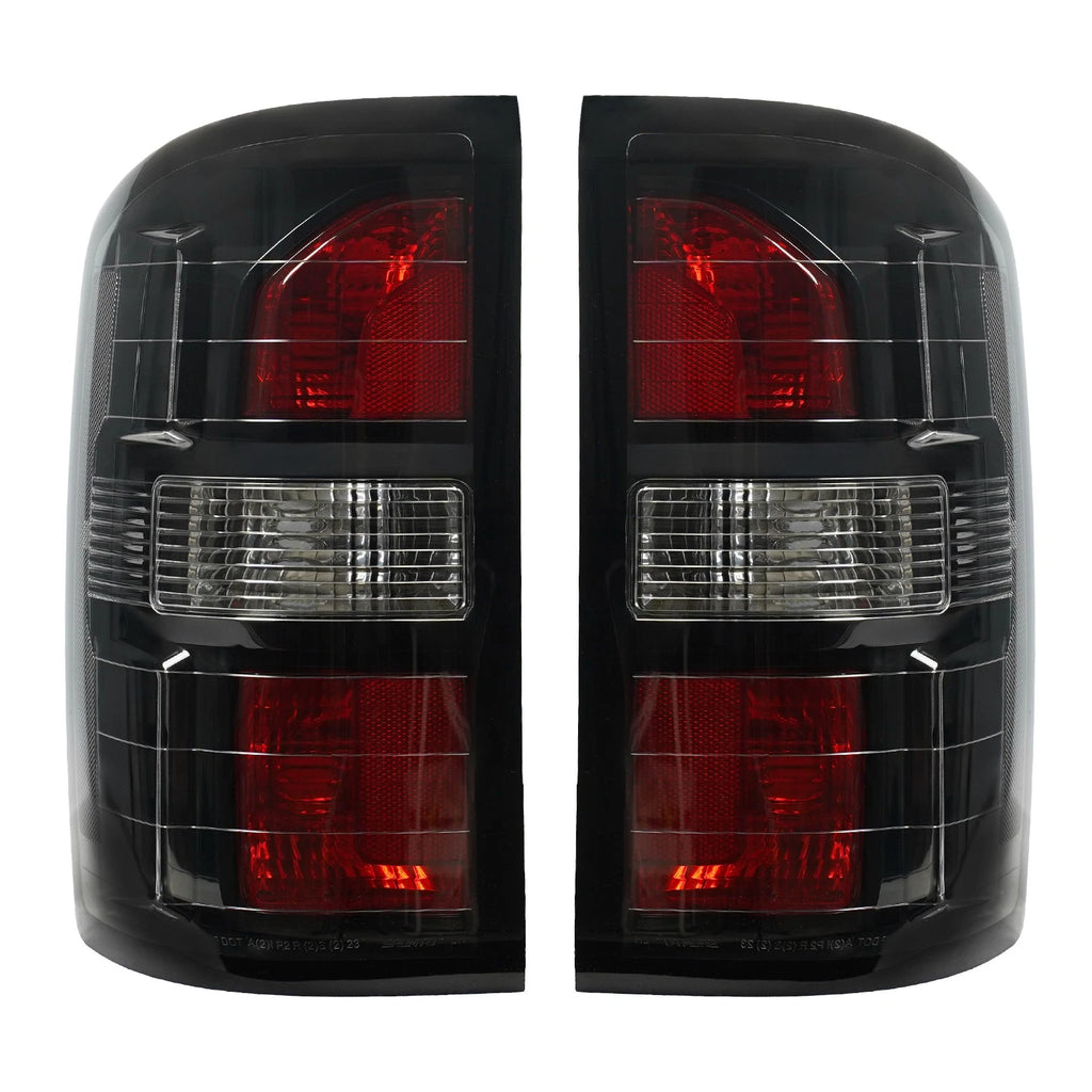 Halogen Upgrade Tail Light Set for GMC Sierra 1500 (2014–2018) w/o Bulb