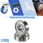 2 Pcs 629ZZ Deep Groove Ball Bearings for Car (9x26x8mm)