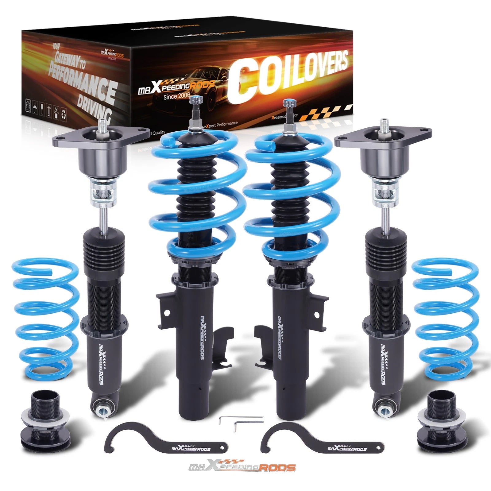 Coilovers 24 Way Lowering Suspension Kit for Volvo S60 (2011–2018)