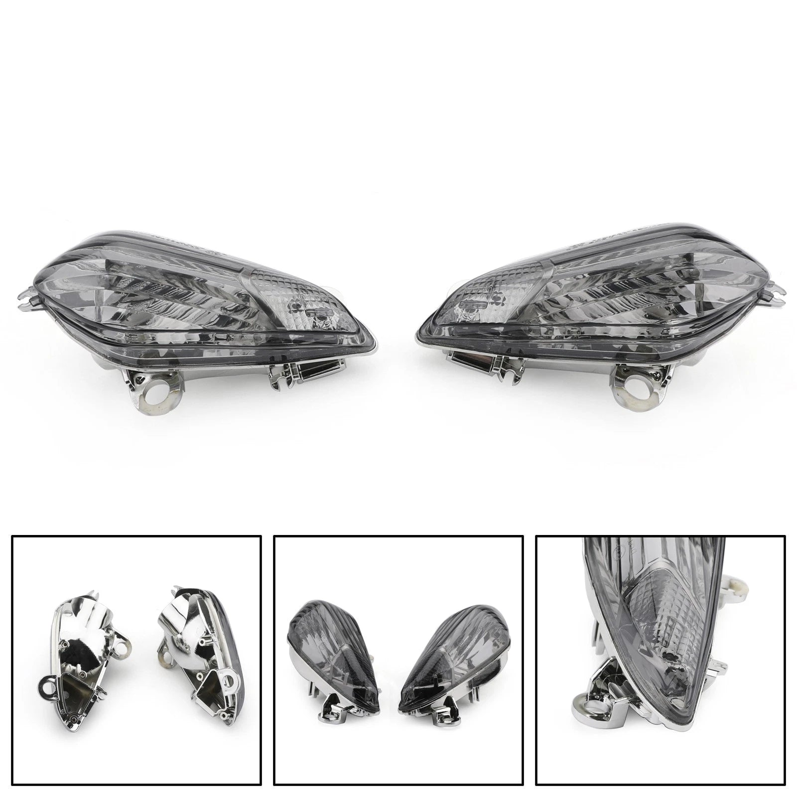 Front Turn Signal Lens for Honda CBR1000RR (2008–2009) Smoke