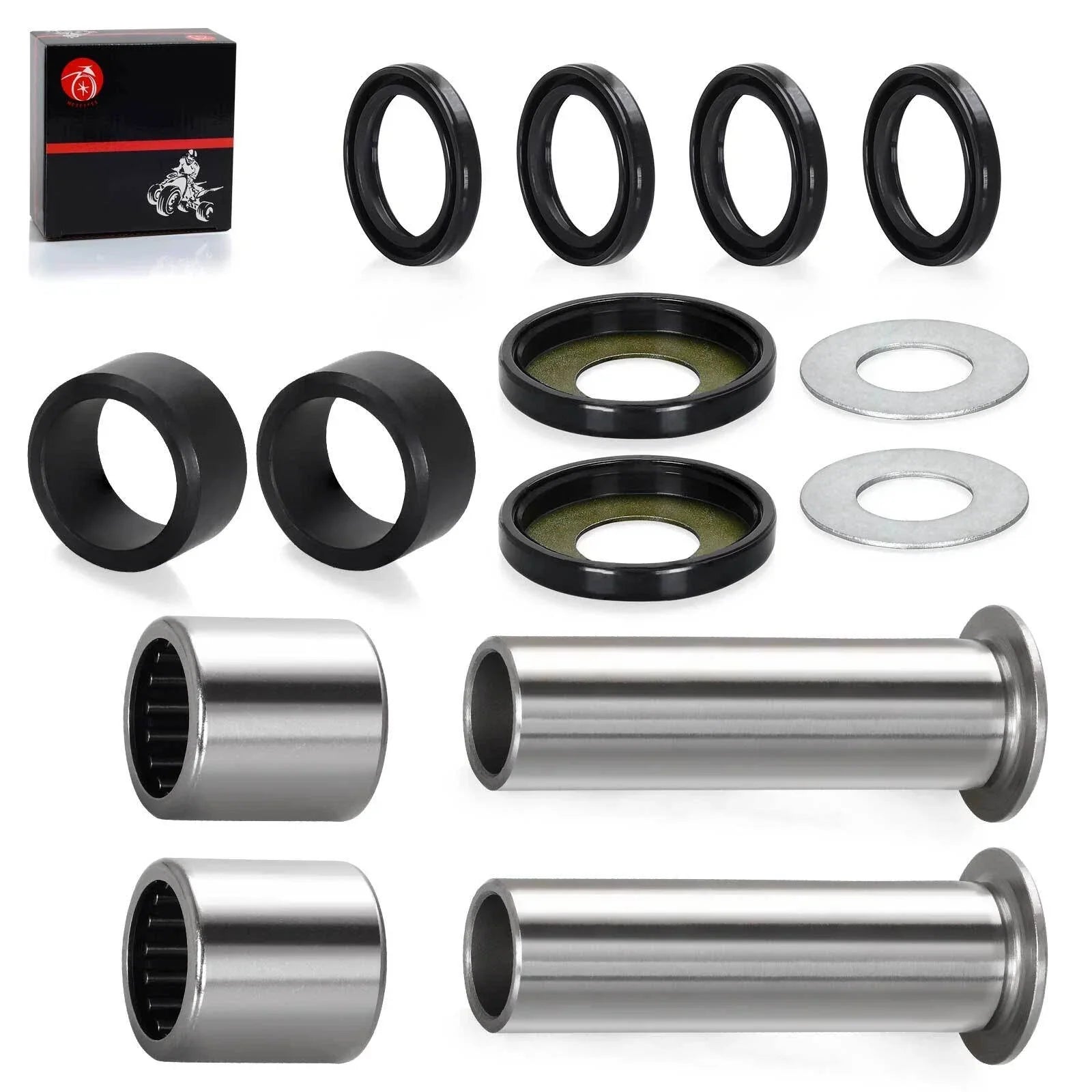 Swing Arm Bearing Seal Bushing Rebuild Kit for Suzuki Quadsport Z400 (2003–2006)