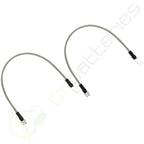 2X Front Long Stainless Brake Lines for Jeep Cherokee Wrangler Comanche