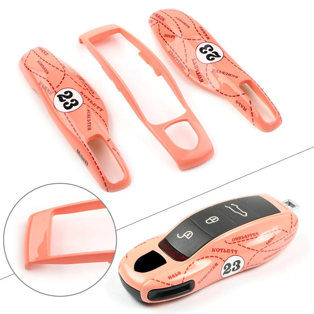 Key Fob Case Shell Cover for Porsche Cayenne Panamera 911 (2003–2023)