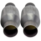 2.5 Inch Catalytic Converter Universal Fitment Stainless Steel 410250