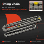 7X Timing Chain Kit for Nissan Altima Rogue 2.5L (2010–2013)
