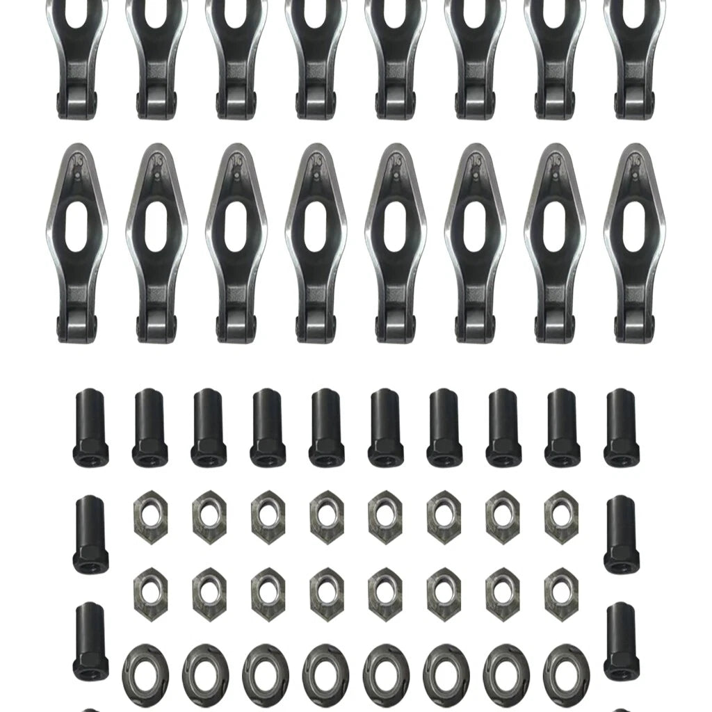 1.6 Ratio 3/8'' Steel Roller Tip Rocker Arms for Small Block Chevy SBC (262-400)