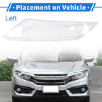 Headlight Lens Cover for Kia Optima (2011–2013) PC Clear