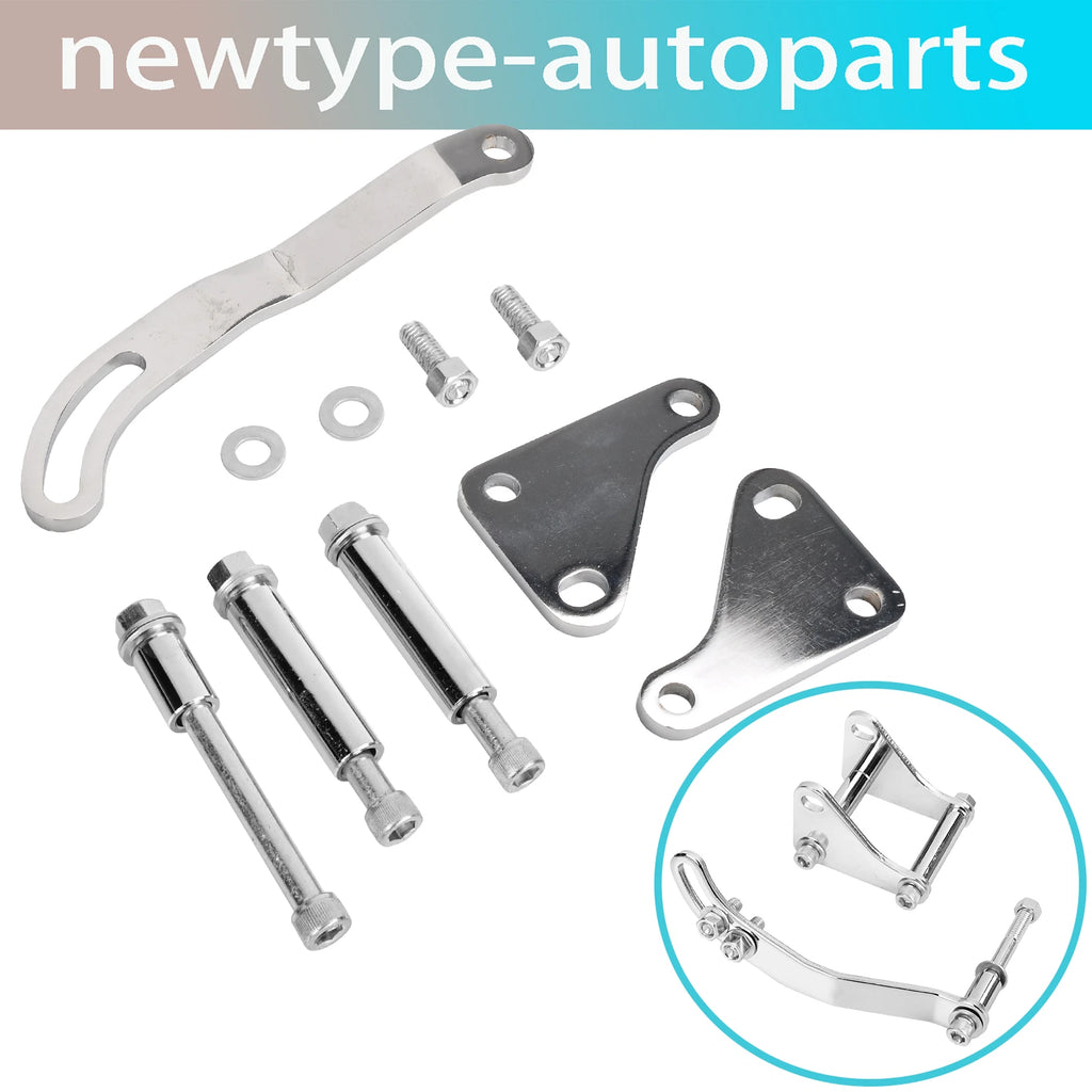 Power Steering Pump Mounting Bracket for SBC Saginaw LWP SWP SB Chevy 350 (1969–1995)