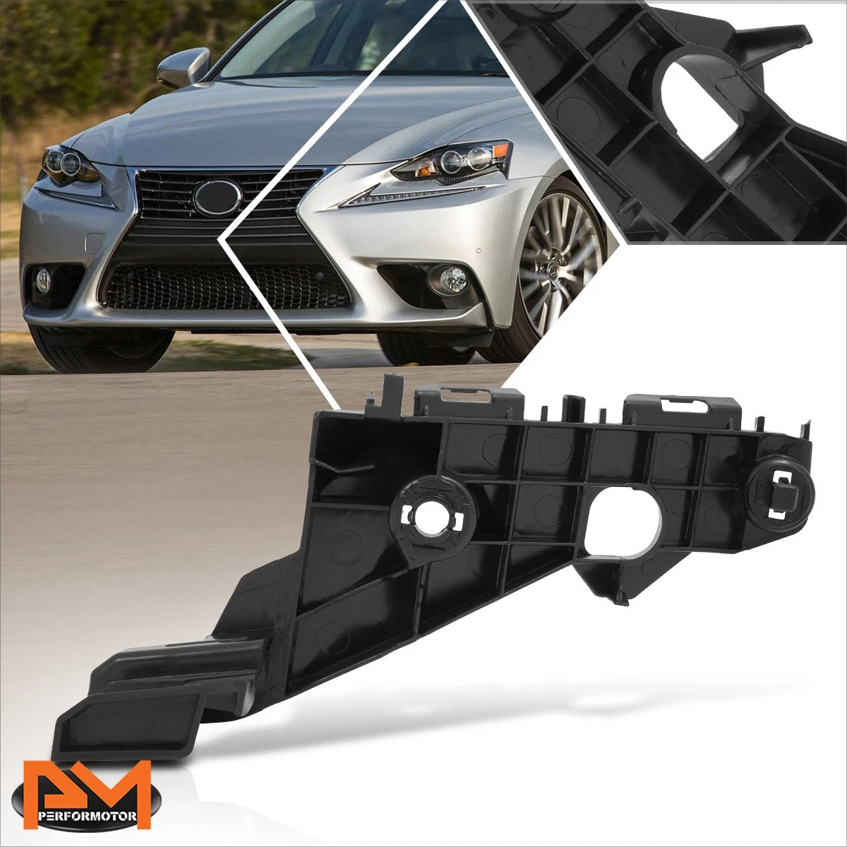 Front Right Bumper Cover Support Bracket for Lexus IS200T IS250 IS350 (2014–2016)