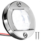 LED Boat Navigation Lights Set of 2, 3" Transom Mount