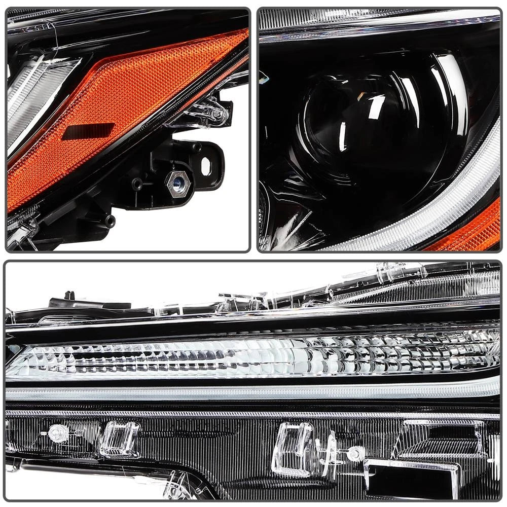 Set of 2 Headlight Assemblies for Toyota Corolla Sedan (2020–2022)