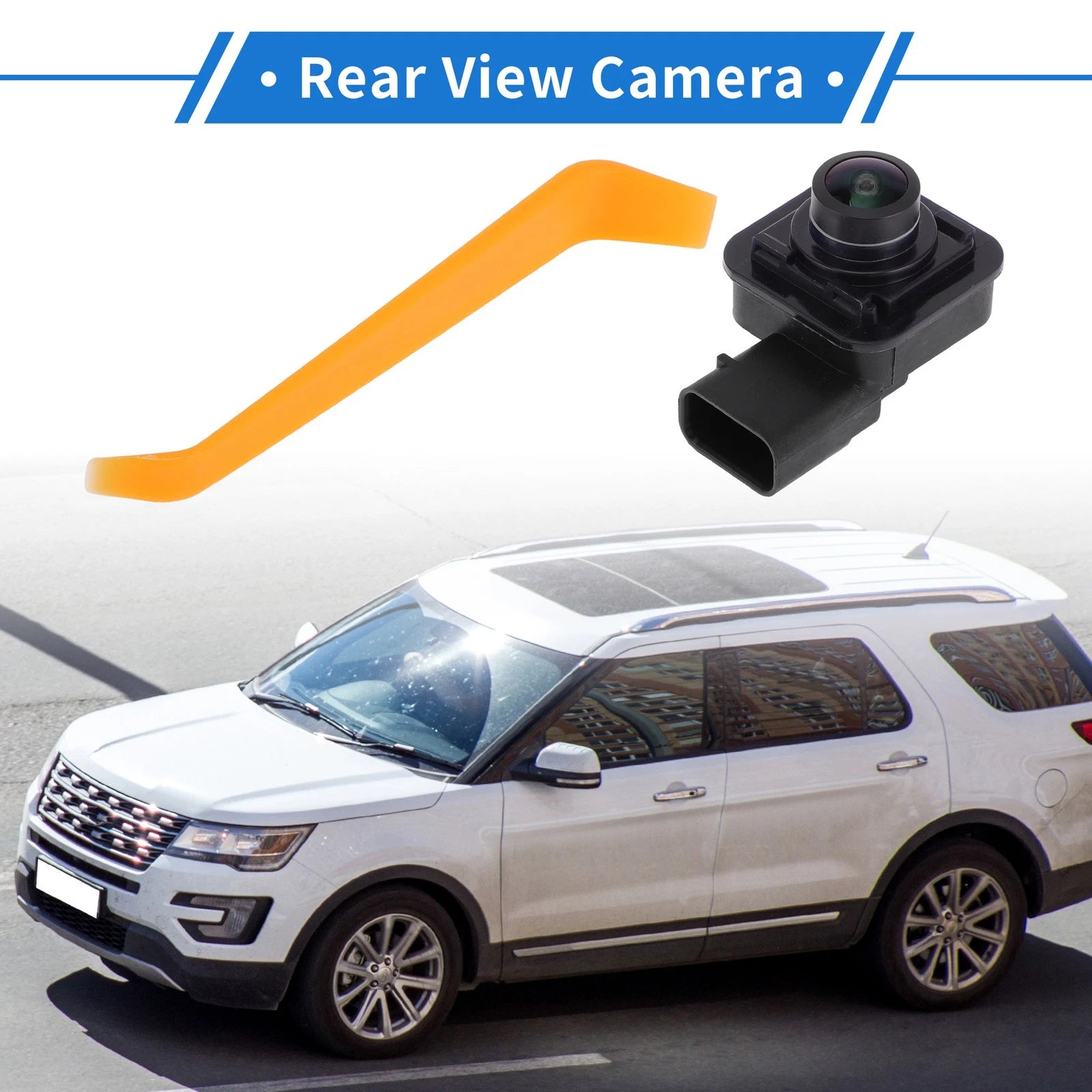 Rear View Camera for Ford Explorer (2016–2019) 120-180 Degree