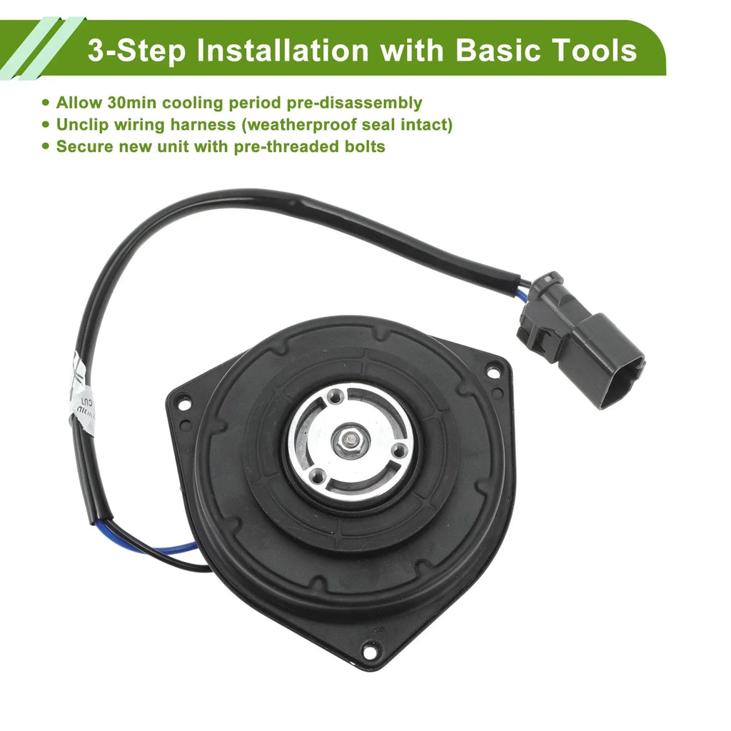 Radiator Fan Motor for Honda CR-V (2003-2011) 1 x Motor