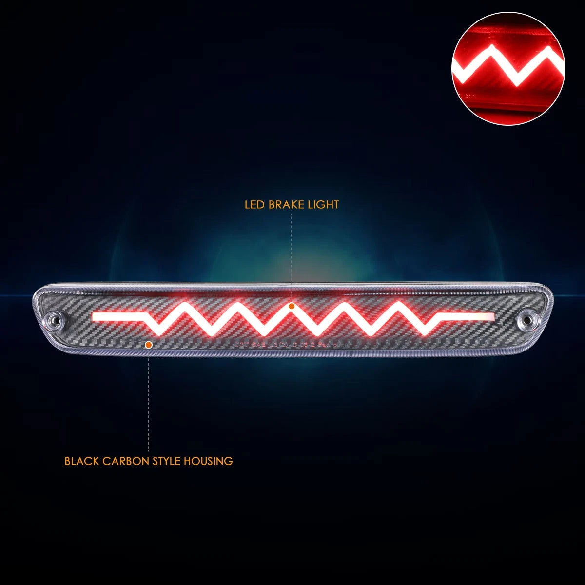 Set of 2 Chrome Housing Headlights for Corolla (2011–2013)
