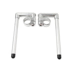 43MM 7/8" Cafe Racer Clip-On Handlebar for Universal Motorcycles