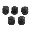5x Black Rubber Car Bonnet Buffer Hood Washer Bumper for Nissan
