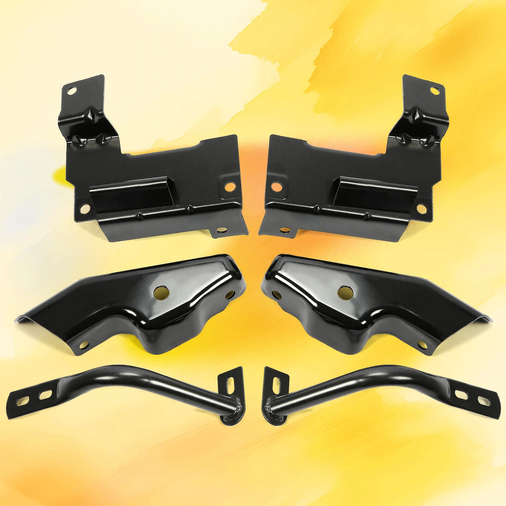 Set of 6 Bumper Brackets for Chevrolet Silverado 1500 2500 (2003–2006)