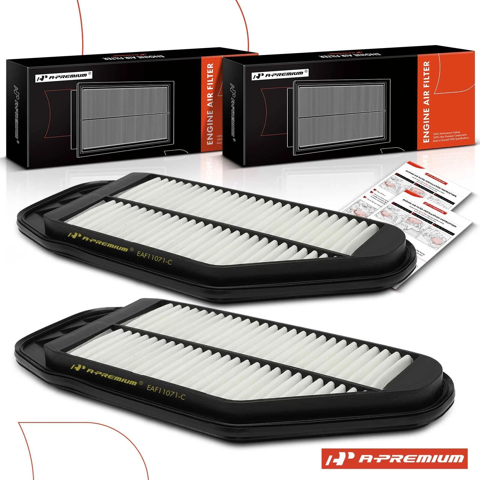 2X Engine Air Filter for Chevy Spark (2013)