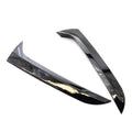 2X Rear Window Spoiler Side Wing Trim Cover Black for VW Tiguan (2007–2016)