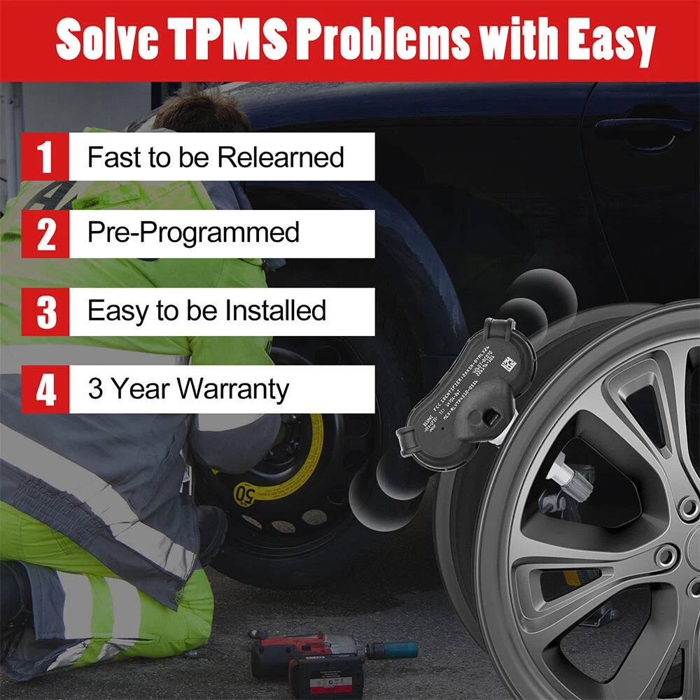 Tire Pressure Monitoring Sensor for Toyota Sequoia (2007-2017)