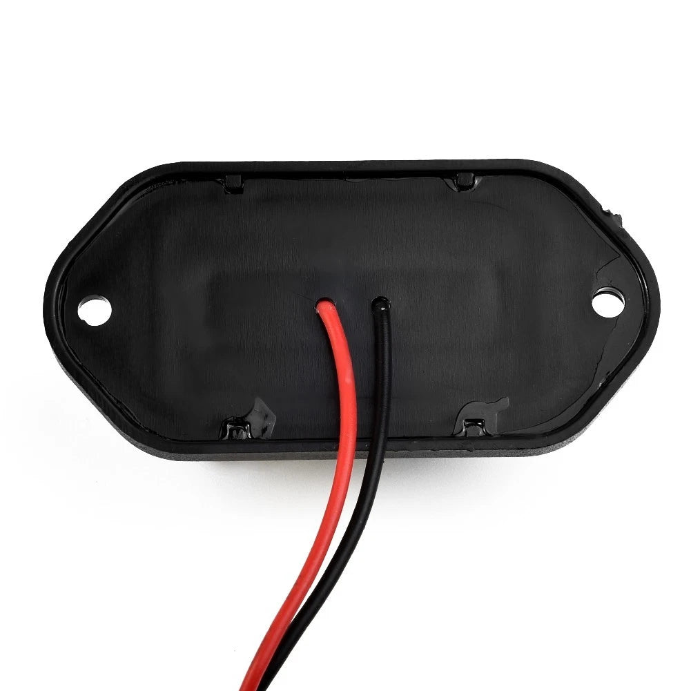 2X Waterproof 6 LED License Plate Light for Car Boat Truck Trailer