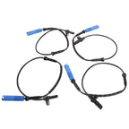 Set of 4 ABS Wheel Speed Sensors for BMW X5 (2000–2006)