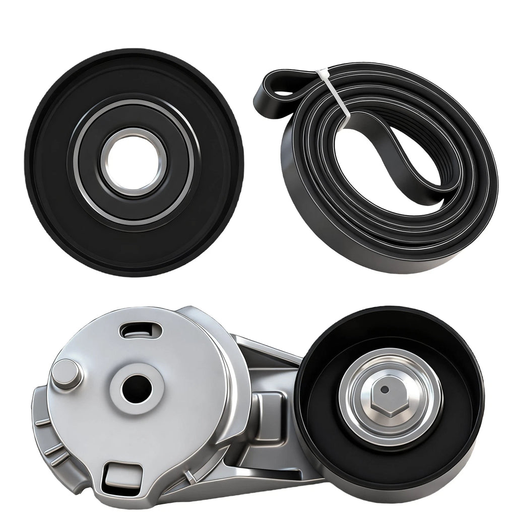 Serpentine Belt Drive Component Kit for Chevy Colorado GMC Canyon Isuzu I-280 (2004–2012)