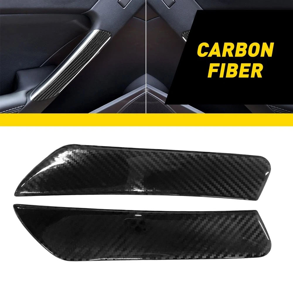Carbon Fiber Interior Door Handle Cover for Hyundai Genesis Coupe (2013–2016) EPY
