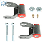 Rear Shackle Lift Kit for Chevy GMC K1500 K2500 4WD (1988–1998) 1.5" 2"