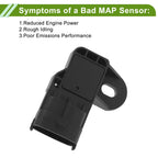 MAP Sensor No.F01R00E020 for Chevrolet Sail (2010–2016)