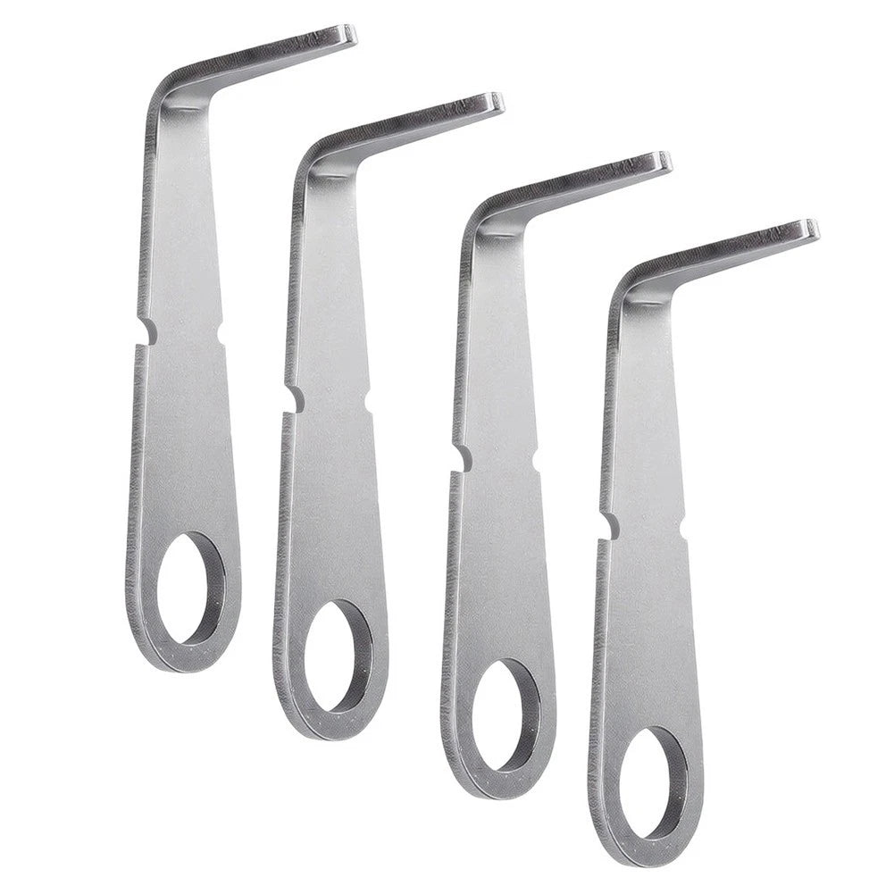 Set of 4 Stainless Steel Doorbell Key Tools for Ring Video Doorbell (Gen 1/Gen 2)