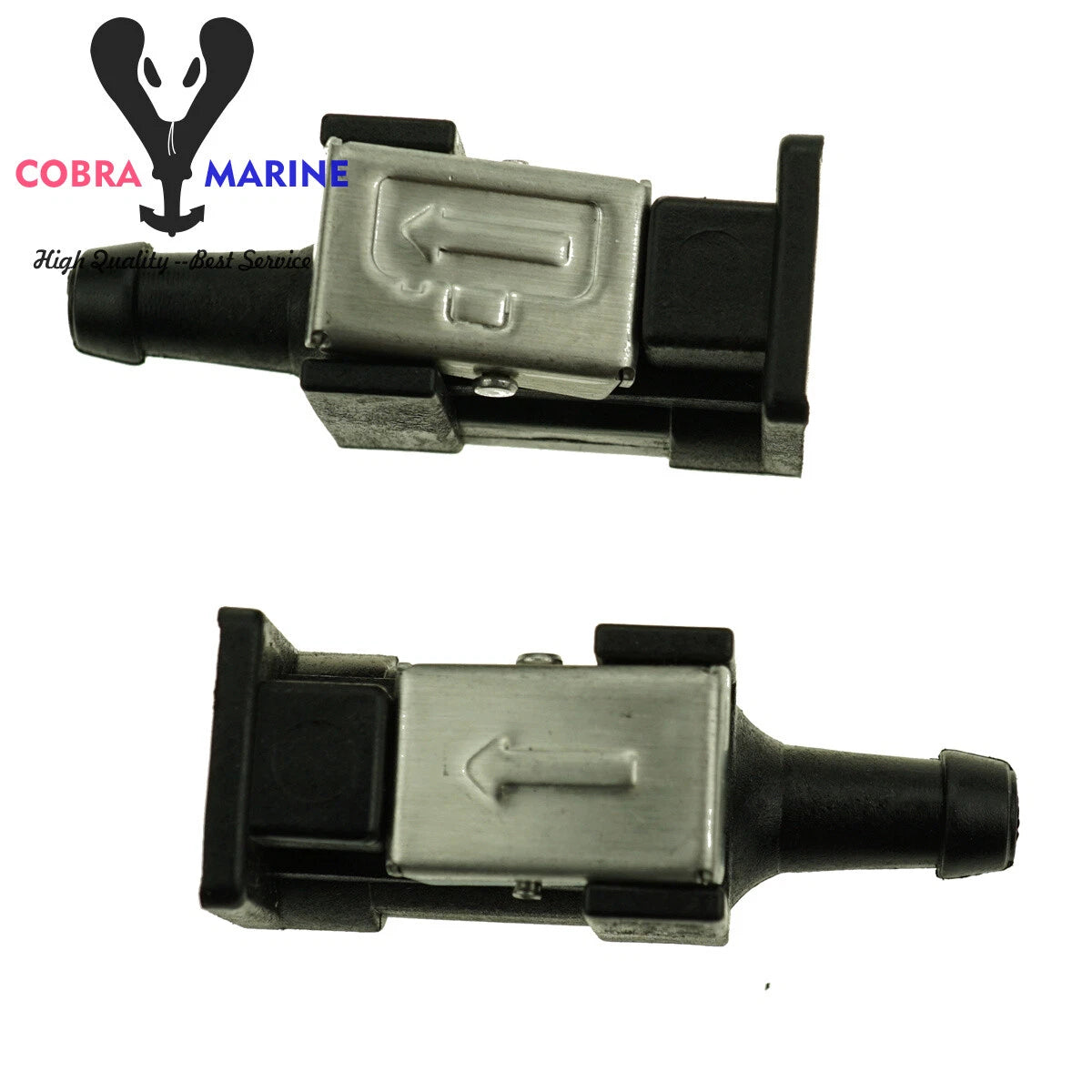 Fuel Line Connector Fitting Kit for Yamaha Outboard Motor (6mm)
