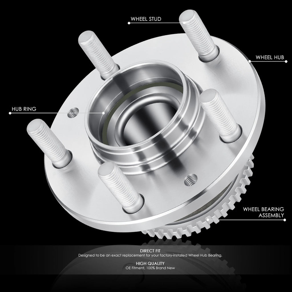 Rear Wheel Hub & Bearing Assembly for Ford Fusion MKZ Zephyr Milan (2002–2012)