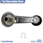 Window Crank Handle Set of 2 Chrome for GM Chevrolet Cadillac