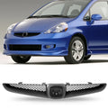 Front Grille for Honda Fit (2007–2008) Black Plastic