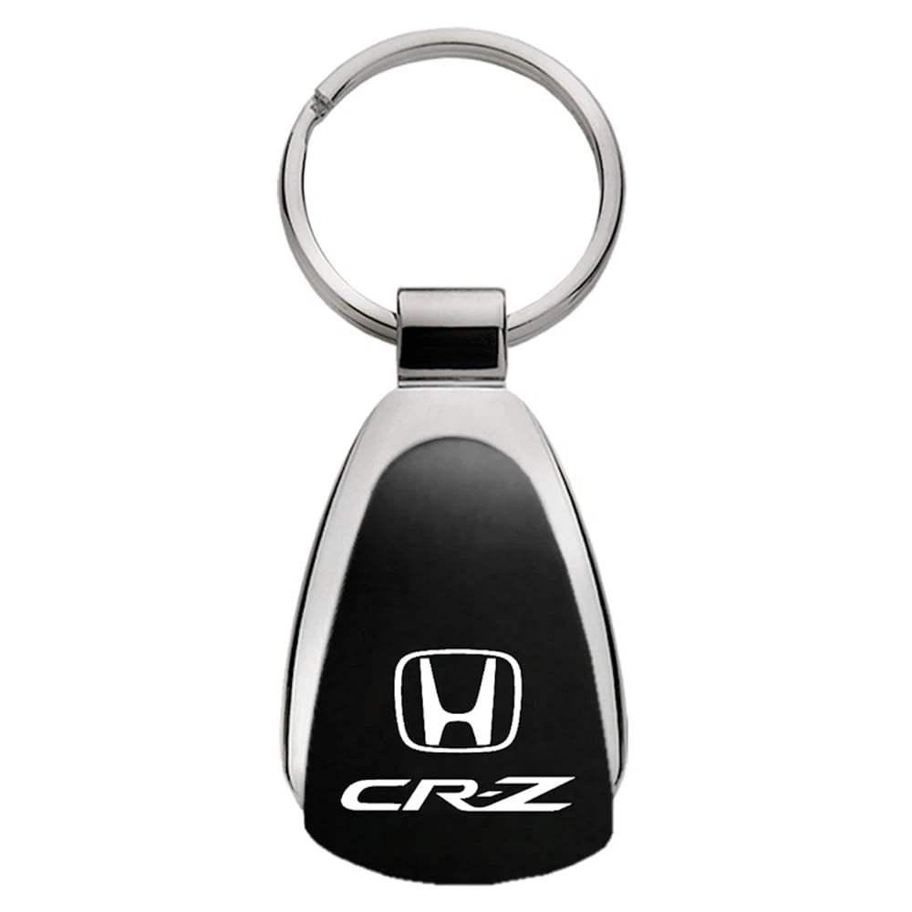 Black Teardrop Keychain KCK.CRZ - Officially Licensed for Honda CR-Z