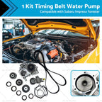 Timing Belt Kit & Water Pump for Subaru Impreza Forester (EJ253 2.5L)